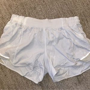White Lululemon Shorts